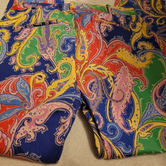 Ralph Lauren Paisley Golf Pants - Picture 5 of 7